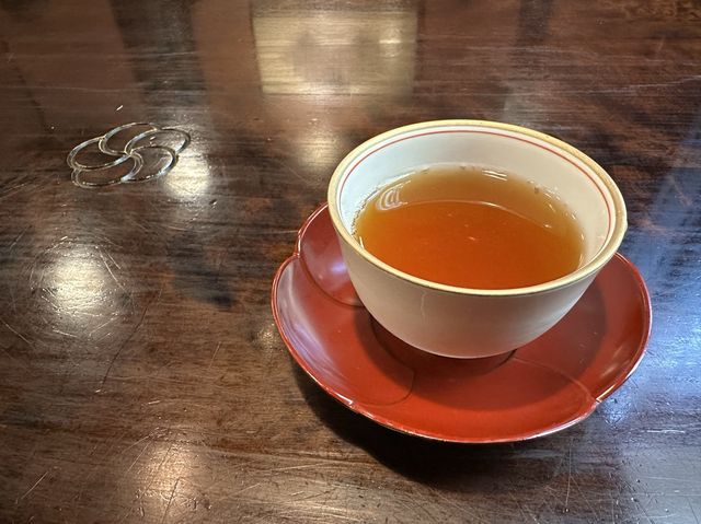 福岡・太宰府。『かき氷』と『梅ヶ枝餅』を店内利用『笠乃家』