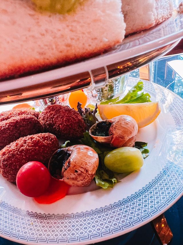 「星星之食評：貴婦感覺的歐式餐廳，多款精緻小食」