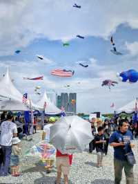 Gaint Kite Festival in Malaysia Day