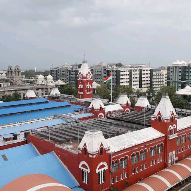MGR Chennai Central Railway Station 🚂