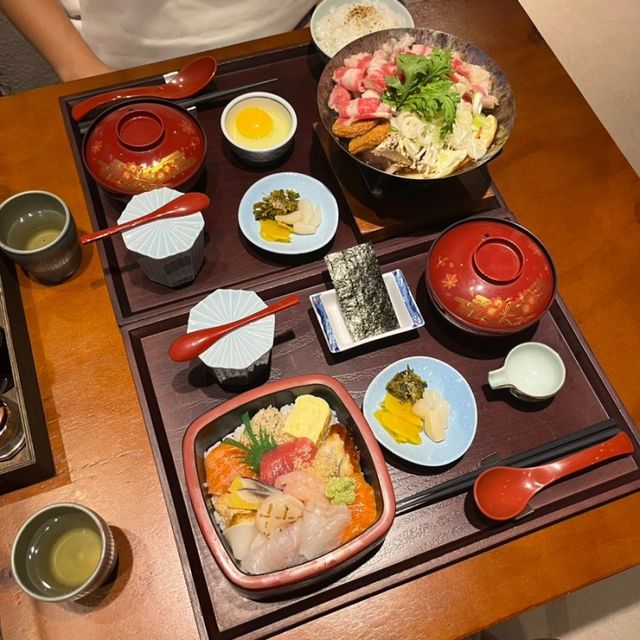 청주 성안길 대표 일식 맛집 우미노미 ! (스키야키, 카이센동)