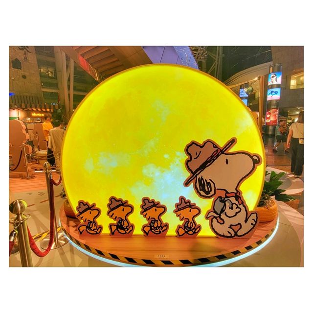 Snoopy戶外探險之旅。朗豪坊