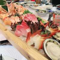 Sashimi, Chicken Pot, Hotpot All in One Restaurant in Hong Kong 🇭🇰