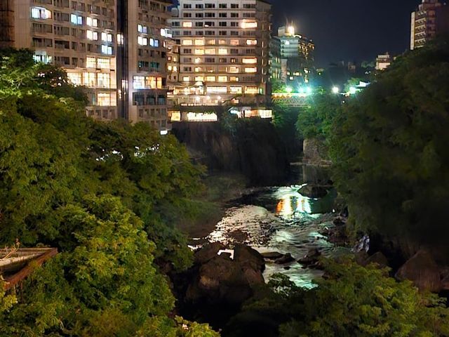 日本栃木縣曰光市 @ 鬼怒川溫泉，鬼怒楯岩大吊橋 