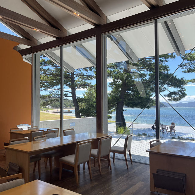 【香川】直島ベネッセハウスの朝食レストラン🍽️