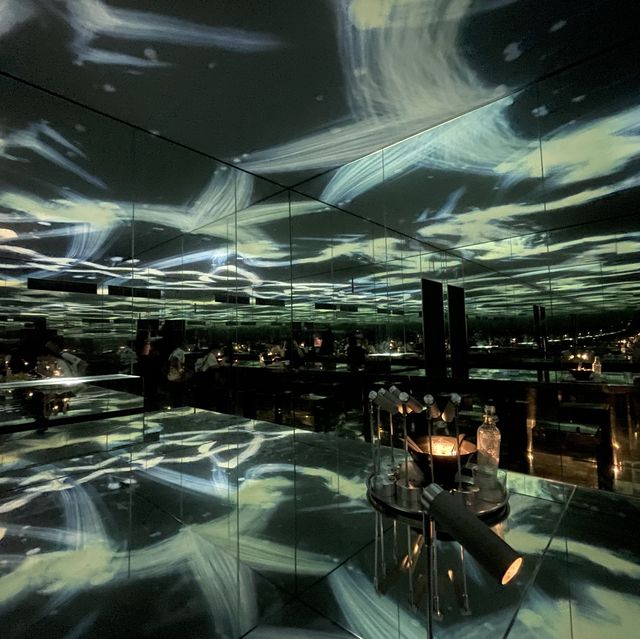 teamlab 打咭拉麵店