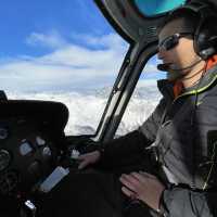 Sightseeing flight in St Mortiz