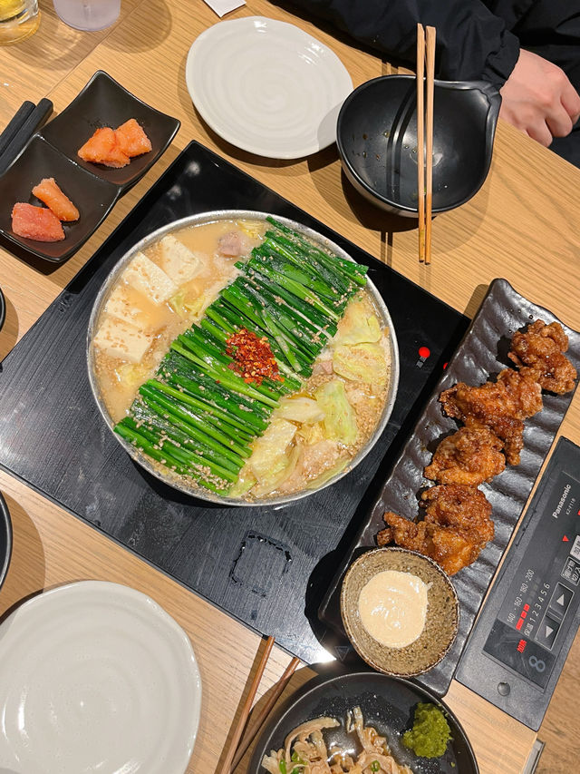 우메다에서 만나는 전통 후쿠오카 모츠나베✨