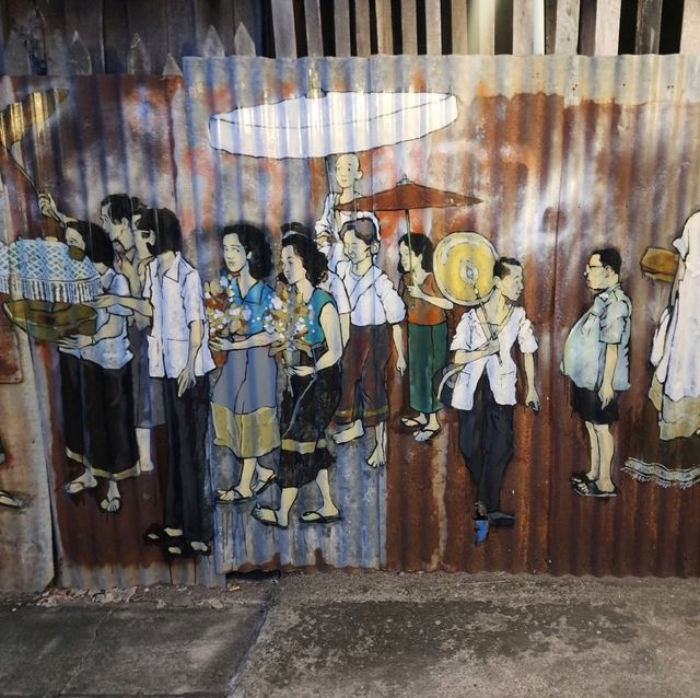 ตลาดเก่า 120 ปี ... Street Art วังทอง