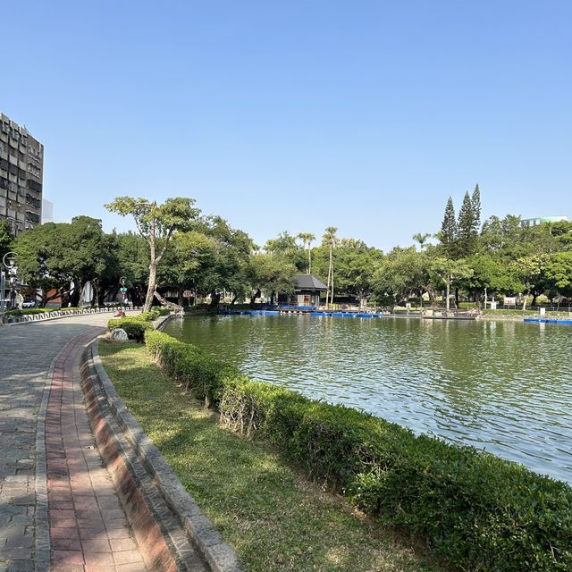 쉼과 여유가 있는 곳, 타이중 공원🍃