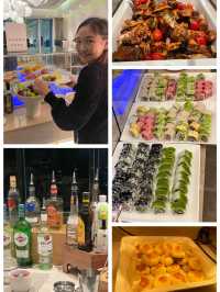 「深圳前海華僑城JW萬豪酒店，行政樓層享受下午茶和晚餐」
