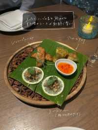 「恵比壽最高層アジアンディナー」🏙️