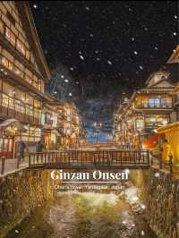 Ginzan Onsen หมู่บ้านออนเซ็นโบราณสวยมาก❄️❄️