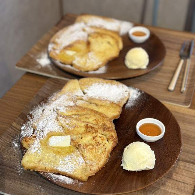 まるでミルフィーユ⁉️なフレンチトースト🍞🍼