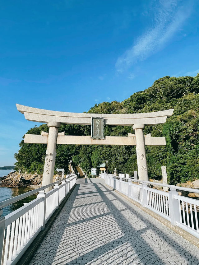 【パワースポット】島全体が神域！竹島の八百富神社⛩