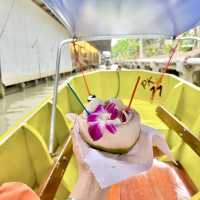 Don't get confused with the floating markets in Bangkok