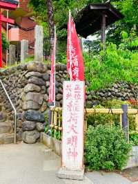 【共光稲荷神社/東京都】ちょっとレトロ⁉︎な手水舎あり