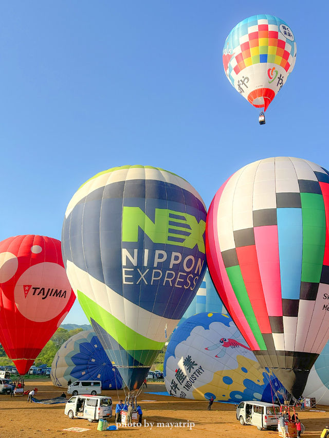 【長野/佐久】県下最大級の熱気球大会🎈一斉に飛ぶ瞬間は感動！