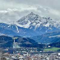 Breathtaking view from Top of Innsbruck 