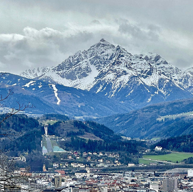 Breathtaking view from Top of Innsbruck 