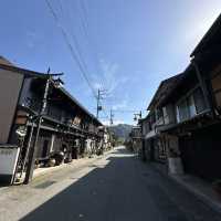 飛驒古川，寧靜舒服的村莊，與鯉魚一起散步