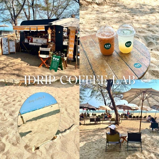 ☕️🌊 ค่าเฟ่ริมเล IDrip Coffee Lab 🏝️⛱️