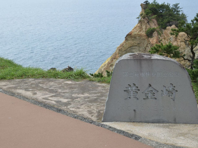 伊豆半島のジオパーク、黄金崎公園