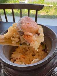 【福岡カフェ】宝珠山の棚田を眺めながら、のんびりと土鍋ご飯はいかが？🍚