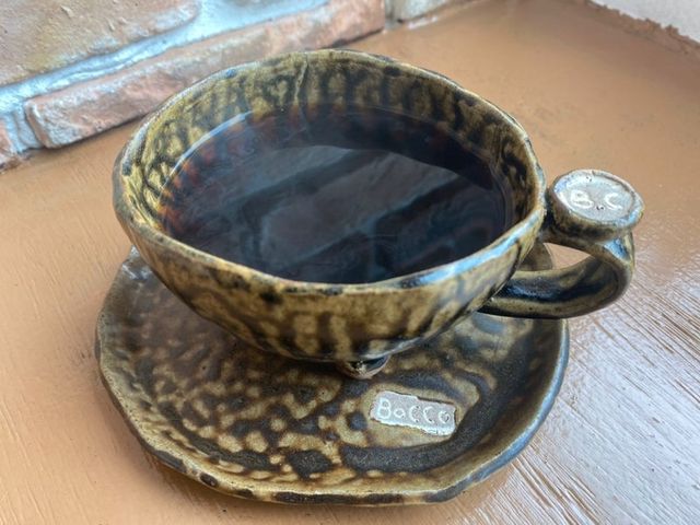【福岡カフェ】海を眺めながら美味しいパフェとコーヒーを楽しめる