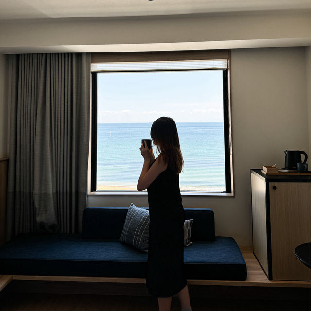 日本住宿｜一望無際的寧靜海🩵