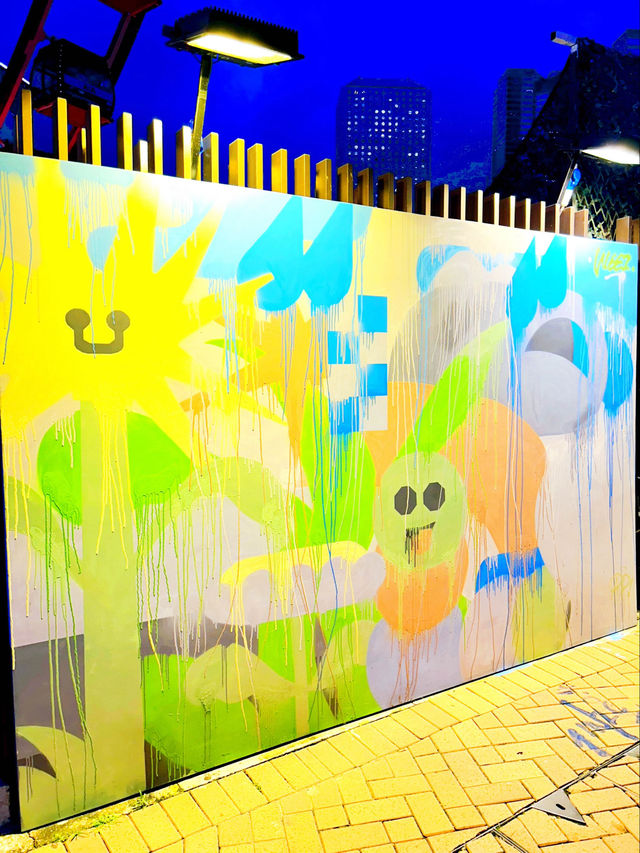 Wall Arts Along Central Pier Hong Kong Wall Arts Along Central Pier Hong Kong