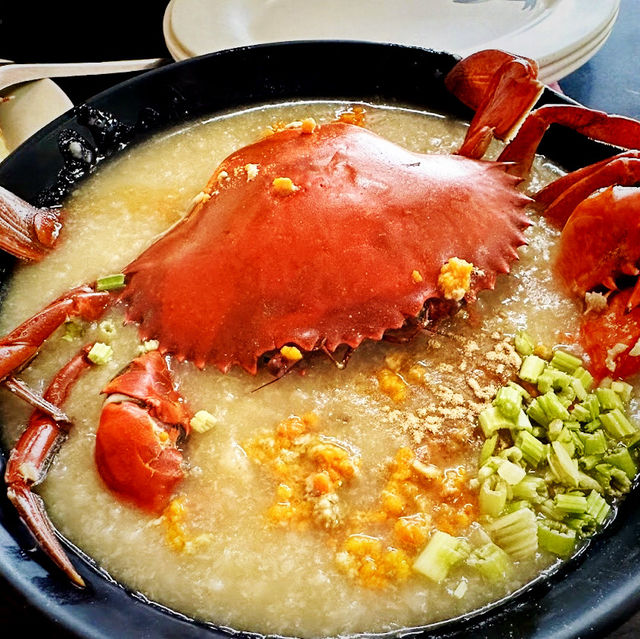 臺南探店 螃蟹粥 阿美深海鮮魚湯