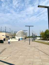 マカオ　マカオ観光　出来たばかりのマカオLRT Barra 駅(媽閣)は綺麗で良かったぞ！