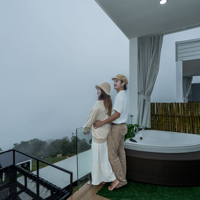 ที่พักสวยบนภูทับเบิก เห็นวิวทะเลหมอกแบบจึ้งงง⛰️