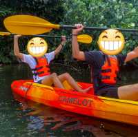 Kayaking at Lower Seletar Water Sports Centre