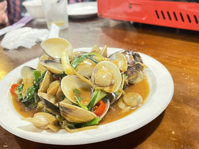 臺北松山 宵夜還是要來熱炒店 台北ㄐ廠海鮮熱炒