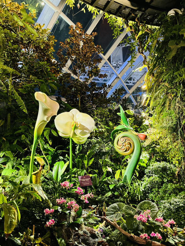 🇸🇬 Digitally Flower Bloom at The Hidden Forest