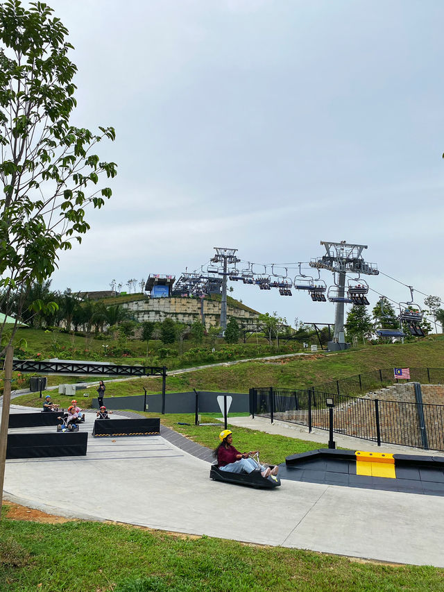 Malaysia 1st skyline luge 🛷🛷