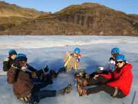 Tropical Soul on Frozen Ground: Conquering Solheimajokull Glacier