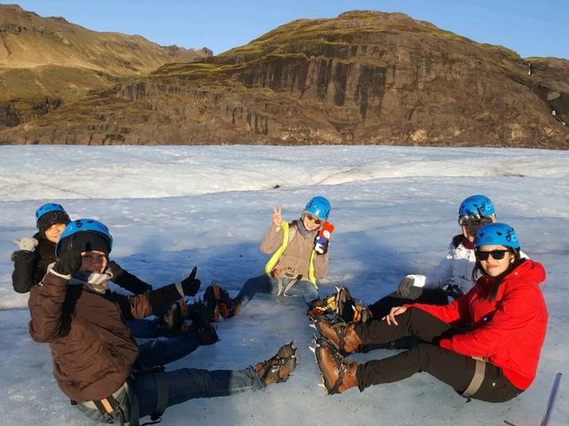 Tropical Soul on Frozen Ground: Conquering Solheimajokull Glacier