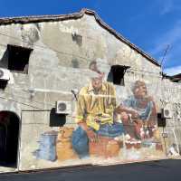  Street Art in Penang แว๊นมอไซ เสพงานศิลป์ 