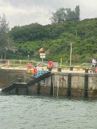 東龍島梁記街渡：方便遊客前往東龍島