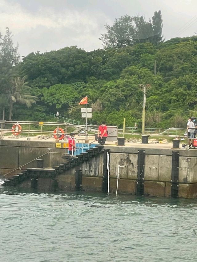 東龍島梁記街渡：方便遊客前往東龍島