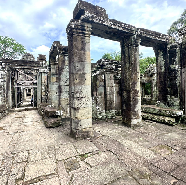 【カンボジア/シェムリアップ】静かな佇まいが魅力のシェムリアップのバンテアイ・クデイ寺院