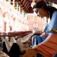 โบสถ์สวย จันทบุรี โบสถ์วัดแม่พระปฏิสนธินิรมล 