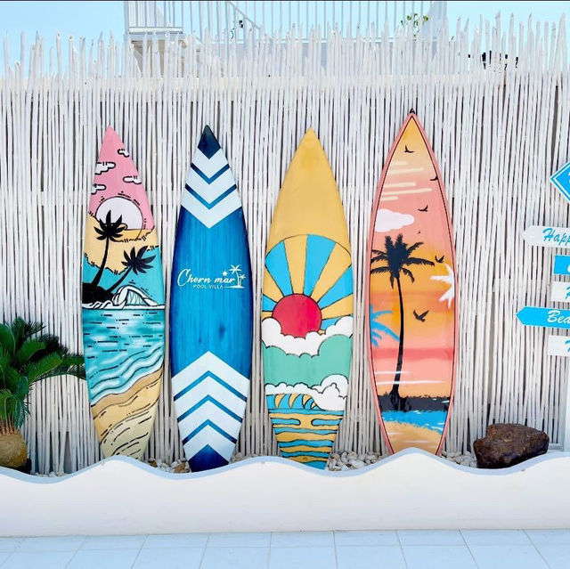 พูลวิลล่าเปิดใหม่ที่ชะอำ Chern Mar Pool Villa 🏖️