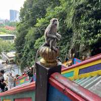 🇲🇾バトゥ洞窟🇲🇾で階段チャレンジ🏃‍♀️🏃💨