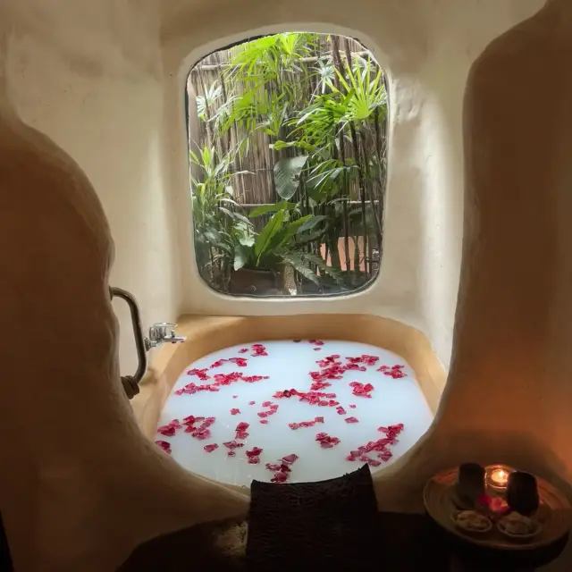 Spa in a cave