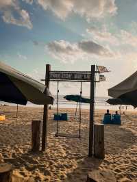 Golden Hour Bliss at Legian Beach