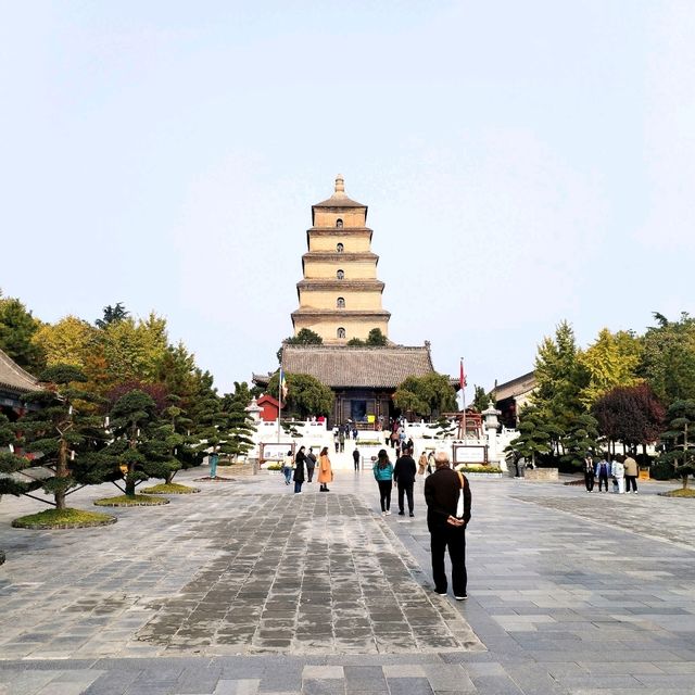 Giant wild goose pagoda